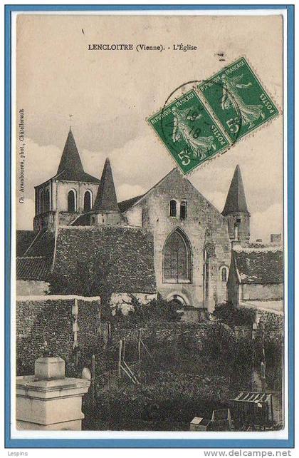 86 - LENCLOITRE --  L'Eglise