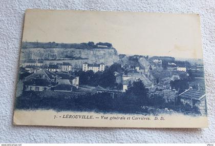 Lerouville, vue générale et carrières, Meuse