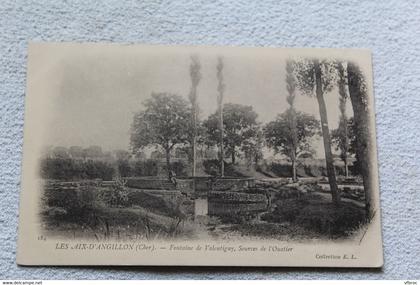 les Aix d'Angillon, fontaine de Valentigny, sources de l'Ouatier, Cher 18