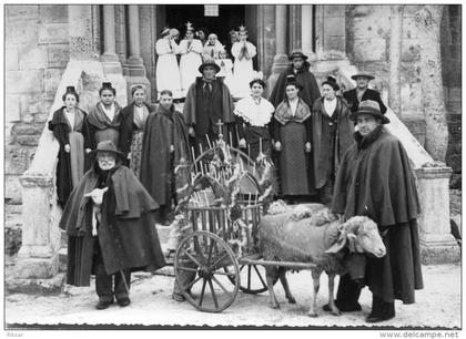 LES BAUX DE PROVENCE(BOUCHES DU RHONE) PROCESSION(BERGER) MOUTON