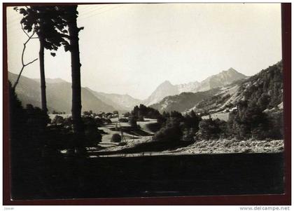 Cpsm  carte photo  du 74  photo  Giet les Contamines Montjoie  LEM26