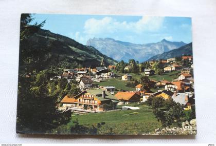 M988, Cpm 1974, les Contamines Montjoie, les Loyers, la station et les aiguilles de Warens, Haute Savoie 74