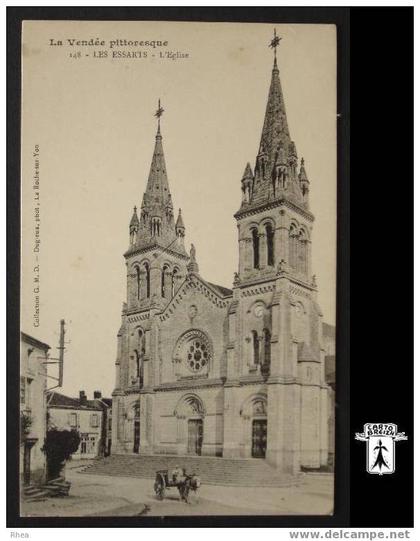 85 Les Essarts - 148 - LES ESSARTS - L'Eglise -  cpa Rhea D85D  K27198K  C85084C