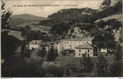 CPA Route des Grands-Goulets Les Barraques FRANCE (1101568)