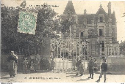 CPA Les Herbiers la Villa Thémis