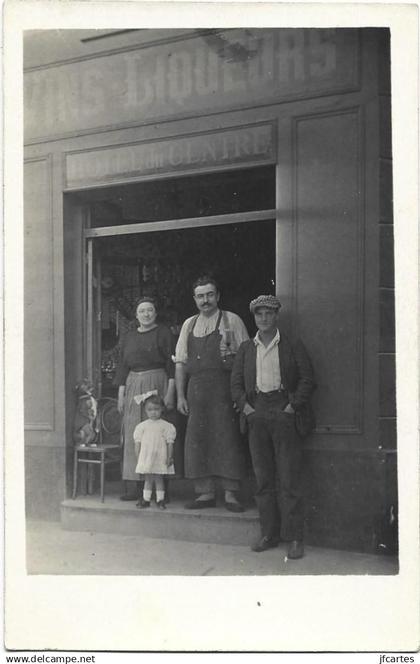 93 - Les LILAS - Carte photo de l'hôtel du centre