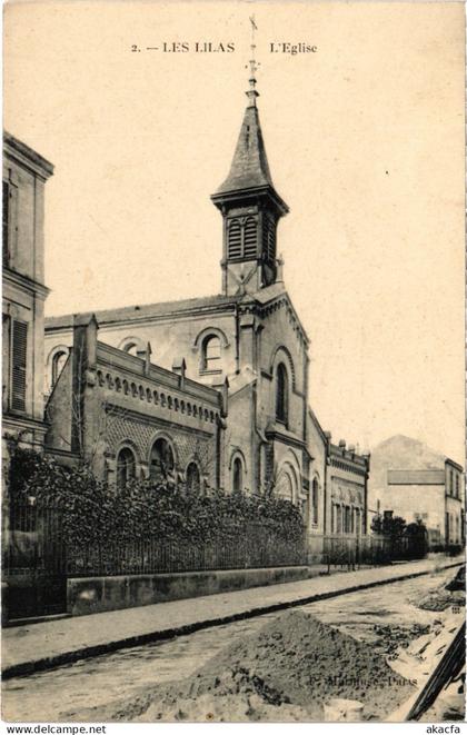 CPA Les Lilas Eglise (1360972)