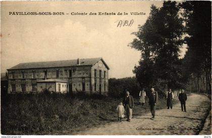 CPA LES PAVILLONS-sous-BOIS Colonie des Enfants de la Villette (1353351)