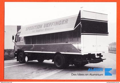 35443 / Peu Commun LES ULIS 91-Essonne Société ALUTEAM S.A.R.L Procédé EVIMONT Camion SPEDITION UEFFINGER cppub 1980s