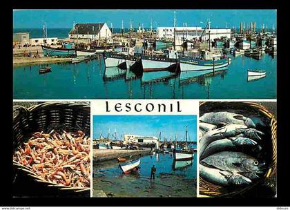 29 - Lesconil - Multivues - Bateaux - Voir Scans Recto Verso