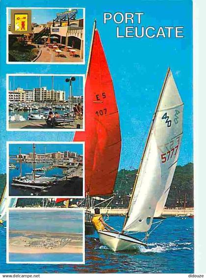 11 - Leucate - Port Leucate - Multivues - Voile - Blasons - CPM - Voir Scans Recto-Verso