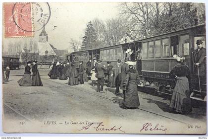 LA GARE DES TRAMWAYS - LÈVES