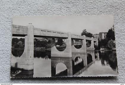 Cpsm, Libos, le pont sur le Lot, Lot et Garonne 47