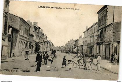 CPA LIBOURNE (Gironde) - Rue de Lyon (229770)