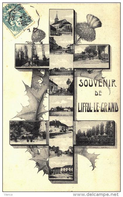 Carte Postale Ancienne de LIFFOL le GRAND