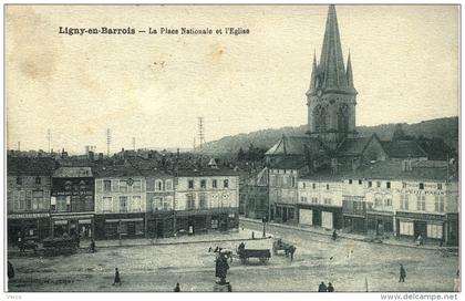 Carte Postale Ancienne de LIGNY en BARROIS