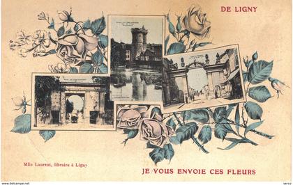 Carte  Postale  ancienne de  LIGNY en BARROIS -