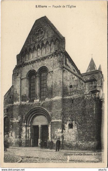 CPA LILLERS-Facade de l'Église (43906)