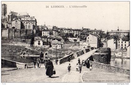 LIMOGES L'ABBESSAILLE ANIMEE