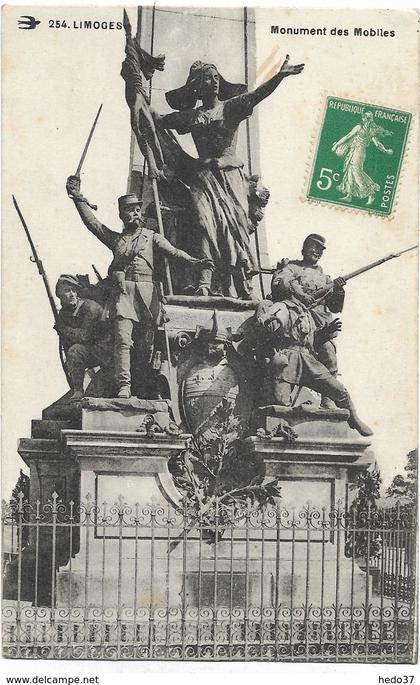 Limoges - Monument des Mobiles