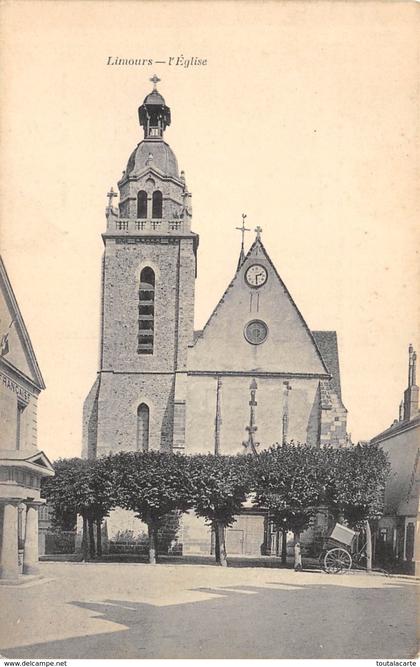 CPSM 91 LIMOURS  L EGLISE