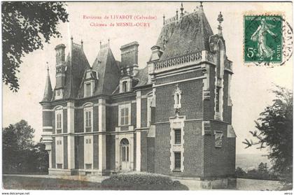 Carte Postale Ancienne de LIVAROT-chateau de MESNIL OURY