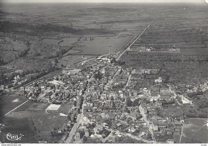 CPSM Livarot vue aérienne panoramique