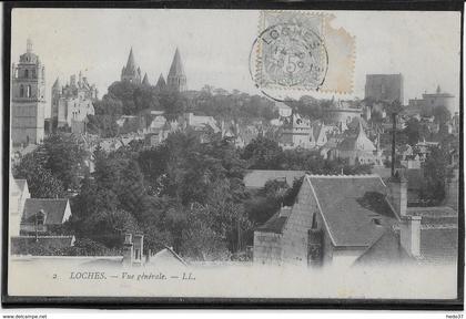 Loches - Vue générale