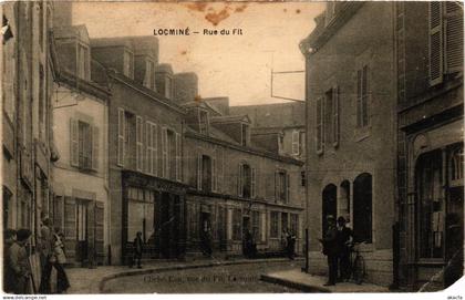 CPA LOCMINE - Rue du Fil (206180)