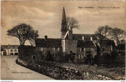 CPA Loctudy- Eglise et le Presbytere FRANCE (1026685)