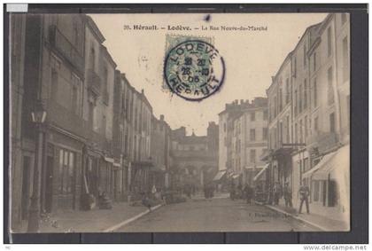 34 - Lodève - La rue Neuve du Marché