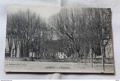 Lodeve, l'esplanade, Hérault 34