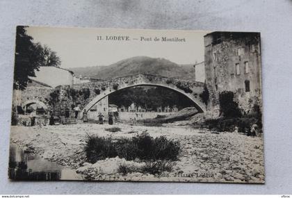 Lodève, pont de Montifort, Hérault 34