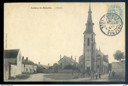 cpa du 28  Loigny la Bataille -- l' église   LANR119