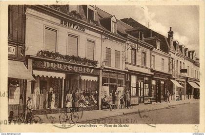 SEINE MARITIME  LONDINIERES  place du marché