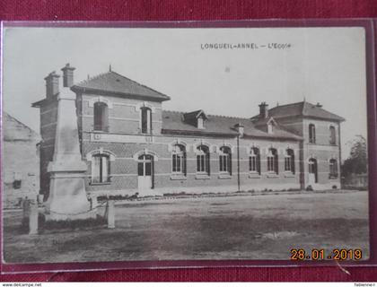 CPA - Longueil-Annel - L'Ecole