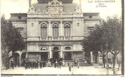 Carte  postale ancienne de LONS le SAUNIER - Théatre