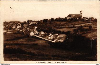 CPA LORMES Vue générale Nievre (100381)