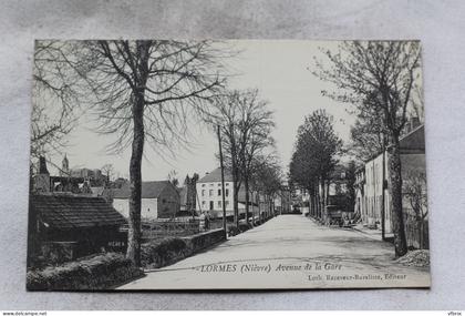 Lormes, avenue de la gare, Nièvre 58