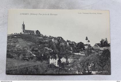 Lormes, vue prise de Narveau, Nièvre 58