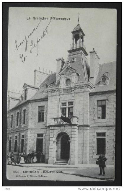 22 Loudéac mairie hotel de ville D22D K22136K C22136C RH046245