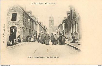 E-16-3291 : LOUDEAC  RUE DE L EGLISE