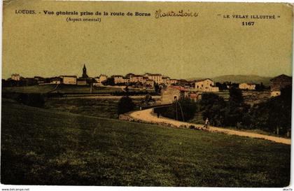 CPA LOUDES Vue générale prise de la route de Borne (Aspect orientale) (202856)