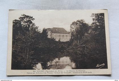 Loudes, le château du Charroul, Haute Loire 43