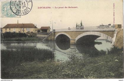 Louhans - Le Pont du Solnant