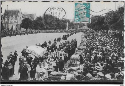 Lourdes - Bénédiction des Malades