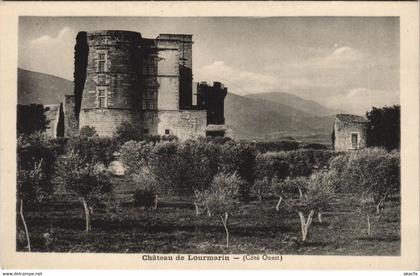 CPA LOURMARIN Chateau de Lourmarin - Cote Ouest (1086414)