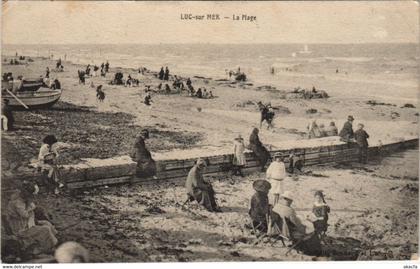 CPA LUC-sur-MER - La Plage (141460)