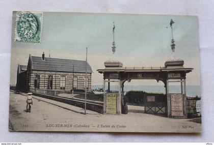 Luc sur mer, l'entrée du casino, Calvados 14