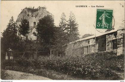 CPA LUCHEUX Les Ruines (807286)